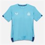 Castore Junior NUFC Newcastle United Travel T-Shirt Blue
