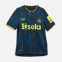 Castore Junior NUFC Newcastle United Third 23/24 Jersey Carbon/Blazing Yellow