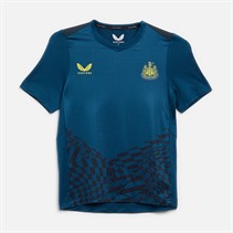 Castore Junior NUFC Newcastle United Third Matchday Jersey Caviar/Brilliant White