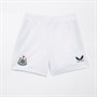 Castore Womens NUFC Newcastle United Home 23/24 Change Shorts Caviar/Brilliant White