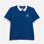 Castore Junior NUFC Newcastle United Heritage Pique Polo Navy Peony