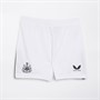Castore Junior NUFC Newcastle United Away 23/24 Shorts Brilliant White/Caviar