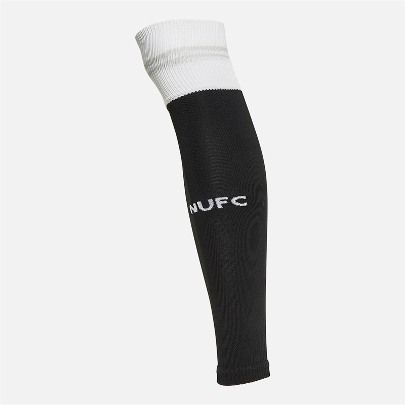 Castore NUFC Newcastle United Home 23/24 Footless Socks Caviar/Brilliant White - Size S/M