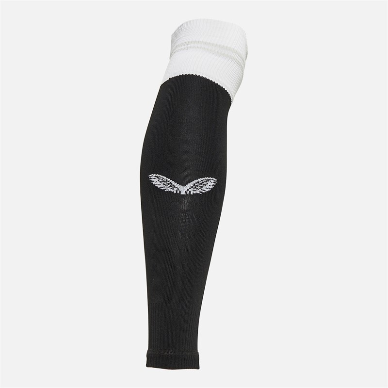 Castore NUFC Newcastle United Home 23/24 Footless Socks Caviar/Brilliant White