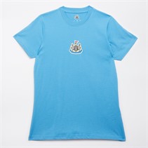 Castore Womens NUFC Newcastle United Contemporary T-Shirt Azure Blue
