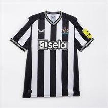 Castore Mens NUFC Newcastle United Home 23/24 Jersey Caviar/Brilliant White