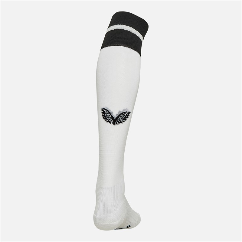 Castore Junior NUFC Newcastle United Home 23/24 Alternate Socks Caviar/Brilliant White