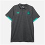 Castore Mens NUFC Newcastle United Coaches Travel Polo Ponderosa Pine/Caviar