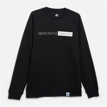 Castore Mens NUFC Newcastle United Crew Sweatshirt Caviar