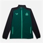 Castore Mens NUFC Newcastle United Players Travel Track Jacket Ponderosa Pine/Caviar