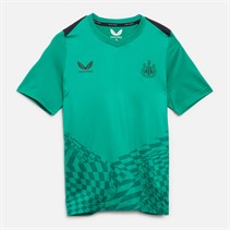 Castore Junior NUFC Newcastle United Away Matchday Jersey Green/Caviar