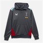 Castore Junior Harlequins FC Hoodie Ebony/Jester Red/Sky Blue