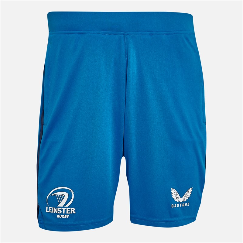 Castore Mens Leinster Rugby Gym Shorts Imperial Blue/Peacoat