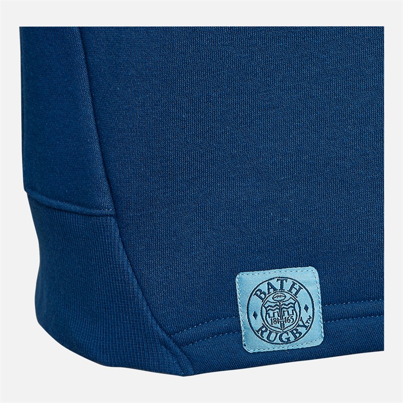 Castore Mens Bath Rugby Crew Sweatshirt Navy Peony