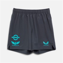 Castore Womens Scarlets Training Shorts Ebony
