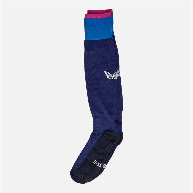 Castore Leinster Rugby 23/24 European Socks Ocean Cavern/Strong Blue