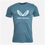 Castore Mens Harlequins FC Cotton Logo T-Shirt Bluestone