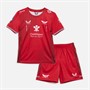 Castore Kids Scarlets 23/24 Home Mini Kit Scarlet/Scarlet Sage