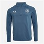 Castore Mens Leinster Rugby 1/4 Zip Top Bering Sea