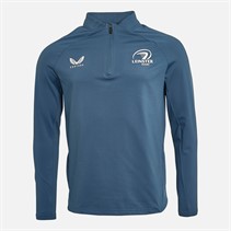Castore Mens Leinster Rugby 1/4 Zip Top Bering Sea