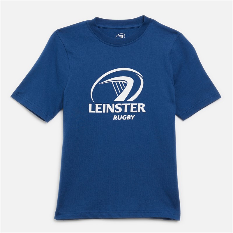 Castore Junior Leinster Rugby Graphic T-Shirt Navy Peony
