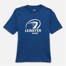 Castore Junior Leinster Rugby Graphic T-Shirt Navy Peony