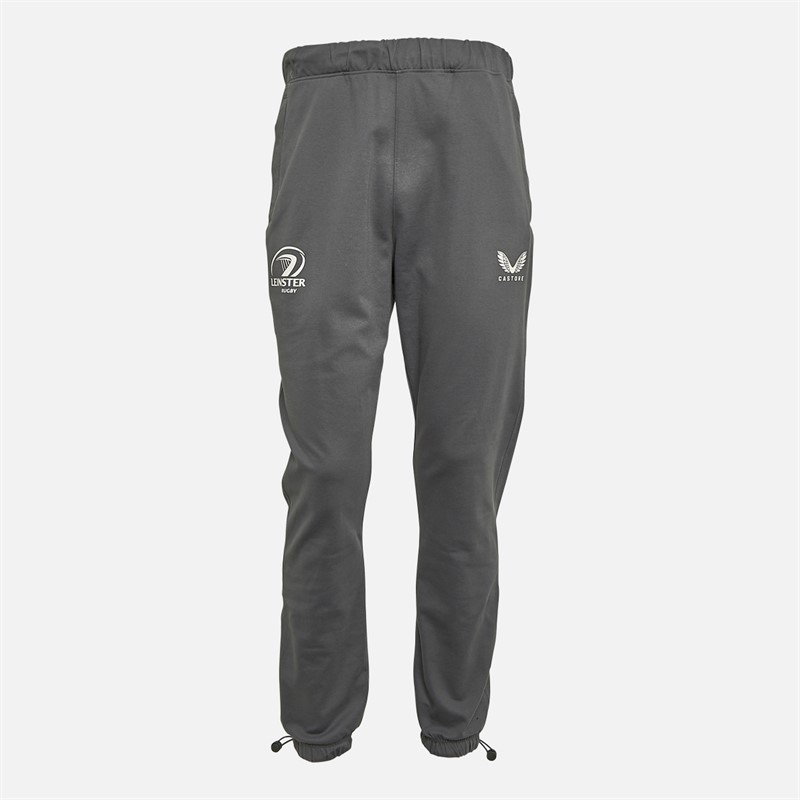 Castore Mens Leinster Rugby Limited Edition Travel Track Pants Lava Smoke