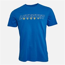 Castore Mens Leinster Rugby Graphic T-Shirt Lapis Blue