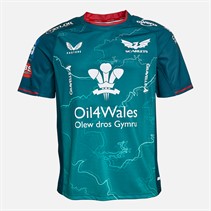 Castore Mens Scarlets 23/24 Away Jersey Blue/Blue