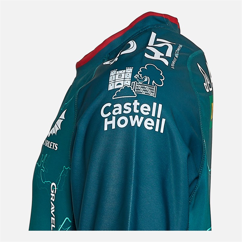 Castore Mens Scarlets 23/24 Away Jersey Blue/Blue