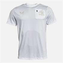 Castore Mens Leinster Rugby T-Shirt Brilliant White