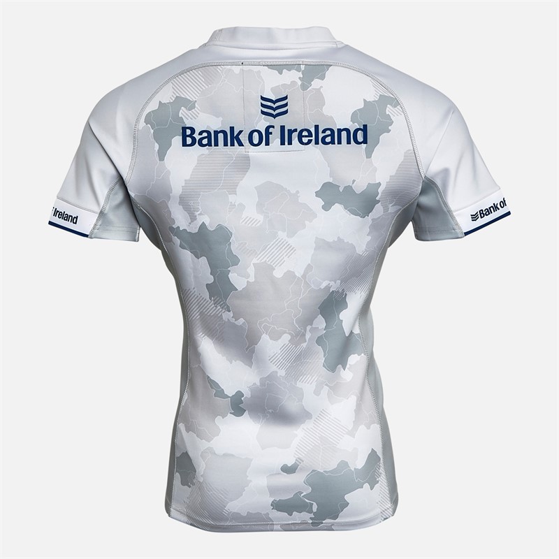 Castore Mens Leinster Rugby 23/24 Pro Away Jersey Nimbus Cloud/Mirage Grey