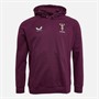 Castore Mens Harlequins FC Limited Edition Travel Hoodie Winter Bloom