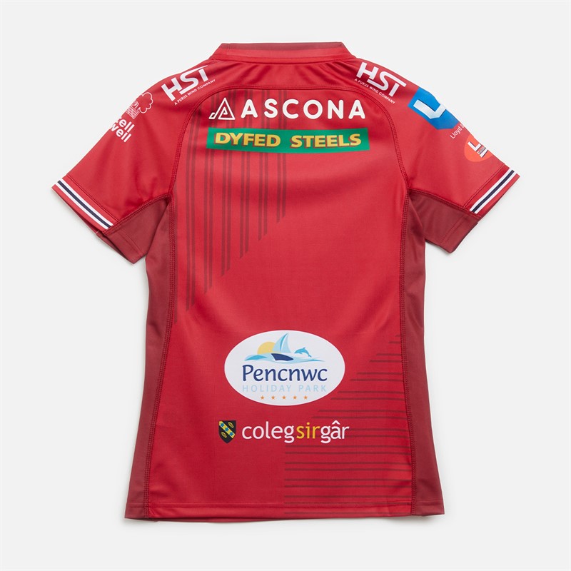 Castore Womens Scarlets 23/24 Home Jersey Scarlet/Scarlet Sage