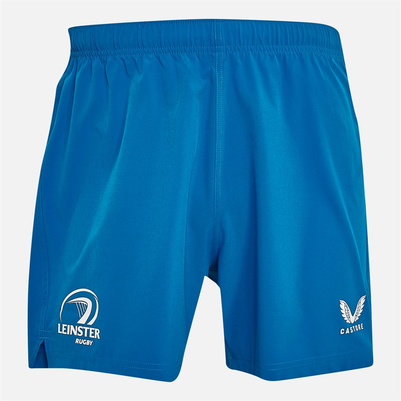 Castore Mens Leinster Rugby Training Shorts Imperial Blue