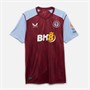 Castore Mens AVFC Aston Villa Home Shirt Rhododendron/Serenity