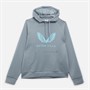 Castore Mens AVFC Aston Villa Coaches Travel Logo Hoodie Tradewinds