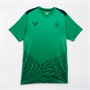 Castore NUFC Newcastle United Away Matchday T-Shirt Caviar/Green