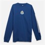Castore Mens NUFC Newcastle United Contemporary Long Sleeve T-Shirt Navy Peony