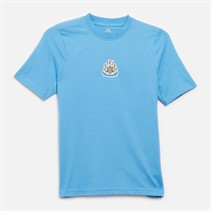 Castore Junior NUFC Newcastle United Contemporary Short Sleeve T-Shirt 1 Azure Blue
