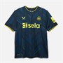 Castore Mens NUFC Newcastle United Pro Third Short Sleeve Shirt Carbon/Blazing Yellow