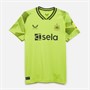 Castore Womens NUFC Newcastle United Pro Home Goalkeeper Short Sleeve Shirt Lime Green