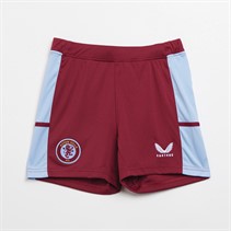 Castore Junior AVFC Aston Villa Home Change Shorts Rhododendron/Serenity