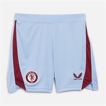 Castore Junior AVFC Aston Villa Away Shorts Serenity/Rhododendron