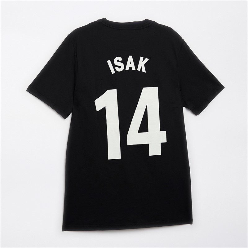 Castore Mens NUFC Newcastle United Isak T-Shirt Black