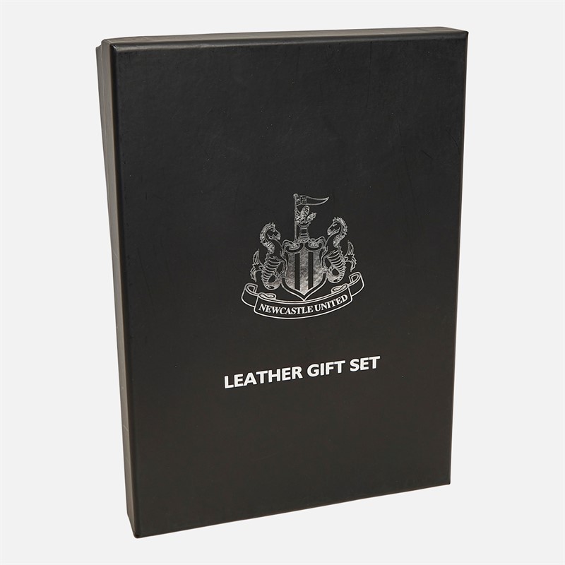 Castore NUFC Newcastle United Leather Gift Set Black