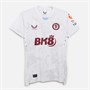 Castore Womens AVFC Aston Villa Pro Away Short Sleeve Shirt Brilliant White/Serenity