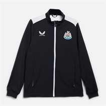 Castore Mens NUFC Newcastle United Home Matchday Anthem Jacket Caviar/Brilliant White
