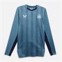 Castore Mens NUFC Newcastle United Players Training Long Sleeve T-Shirt Bluestone/Peacoat