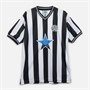 Score Draw Mens NUFC Newcastle United 1984 Shirt Black/White